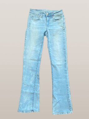 American Eagle Next Level High-Waisted Skinny Kick Jeans